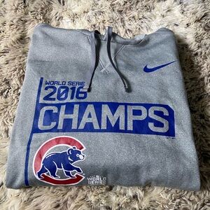 Nike Chicago Cubs 2016 World Series Champions Sweatshirt